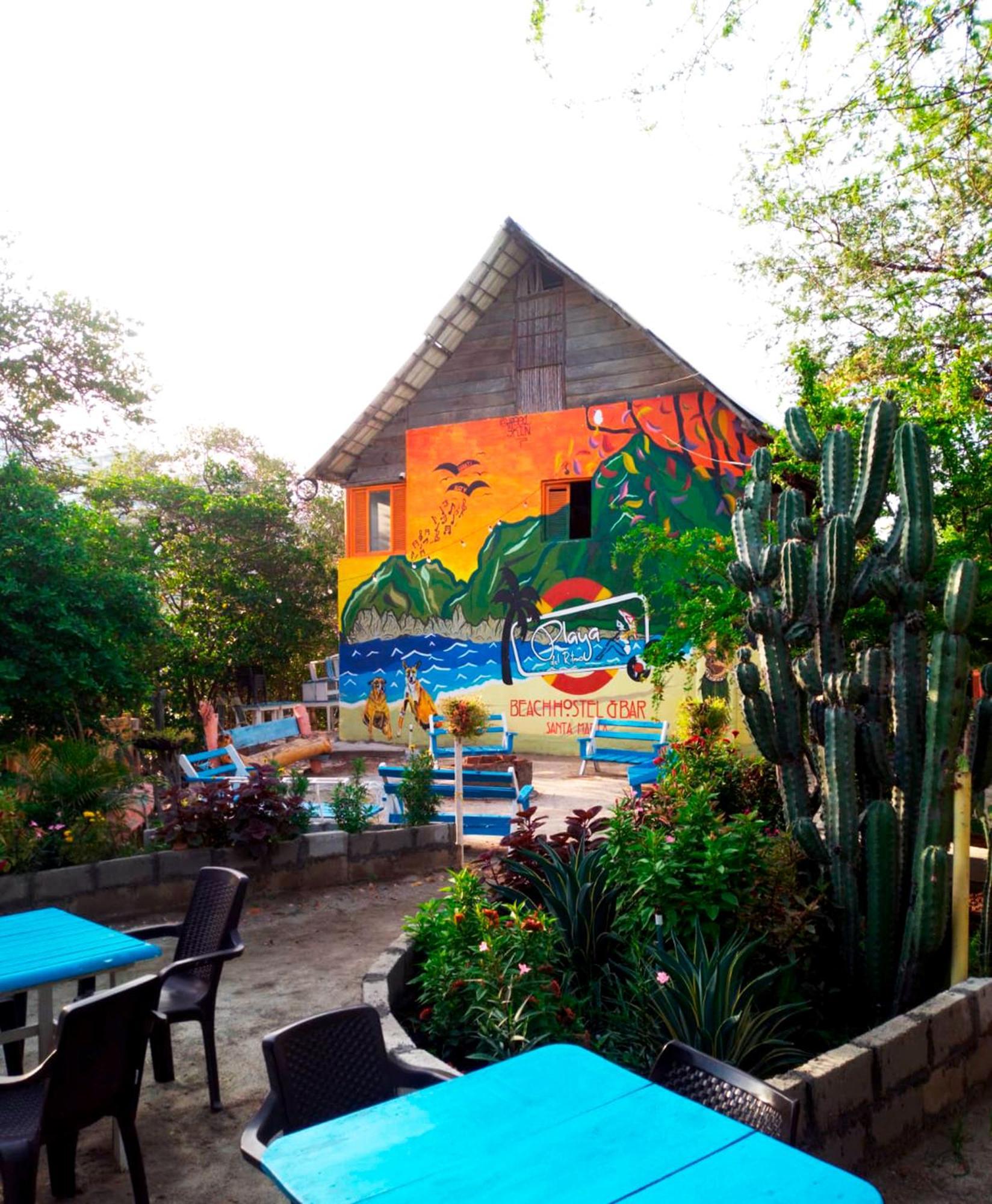 Playa Del Ritmo Beach Hostel & Bar - Adults Only 산타마르타 외부 사진