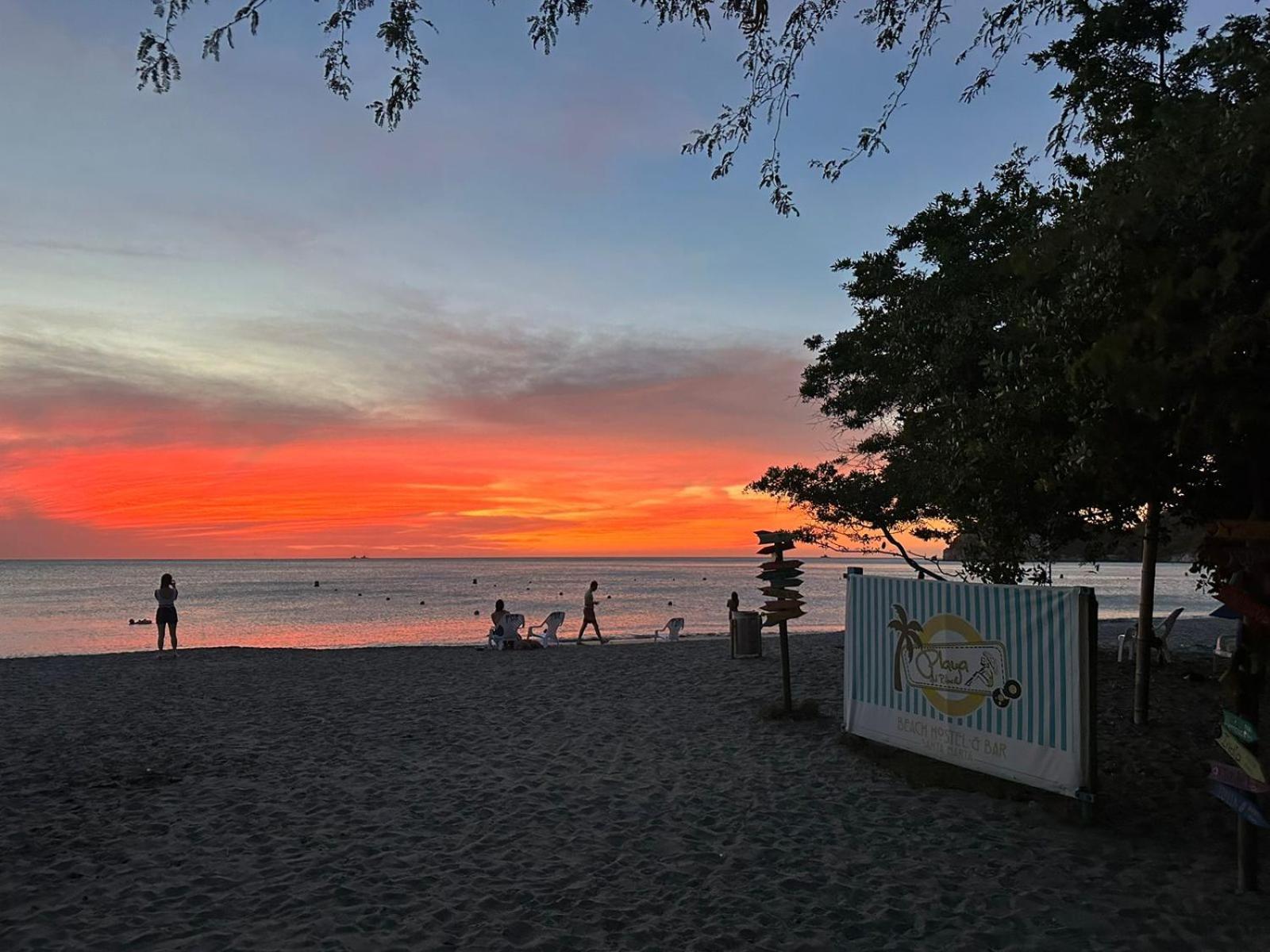 Playa Del Ritmo Beach Hostel & Bar - Adults Only 산타마르타 외부 사진