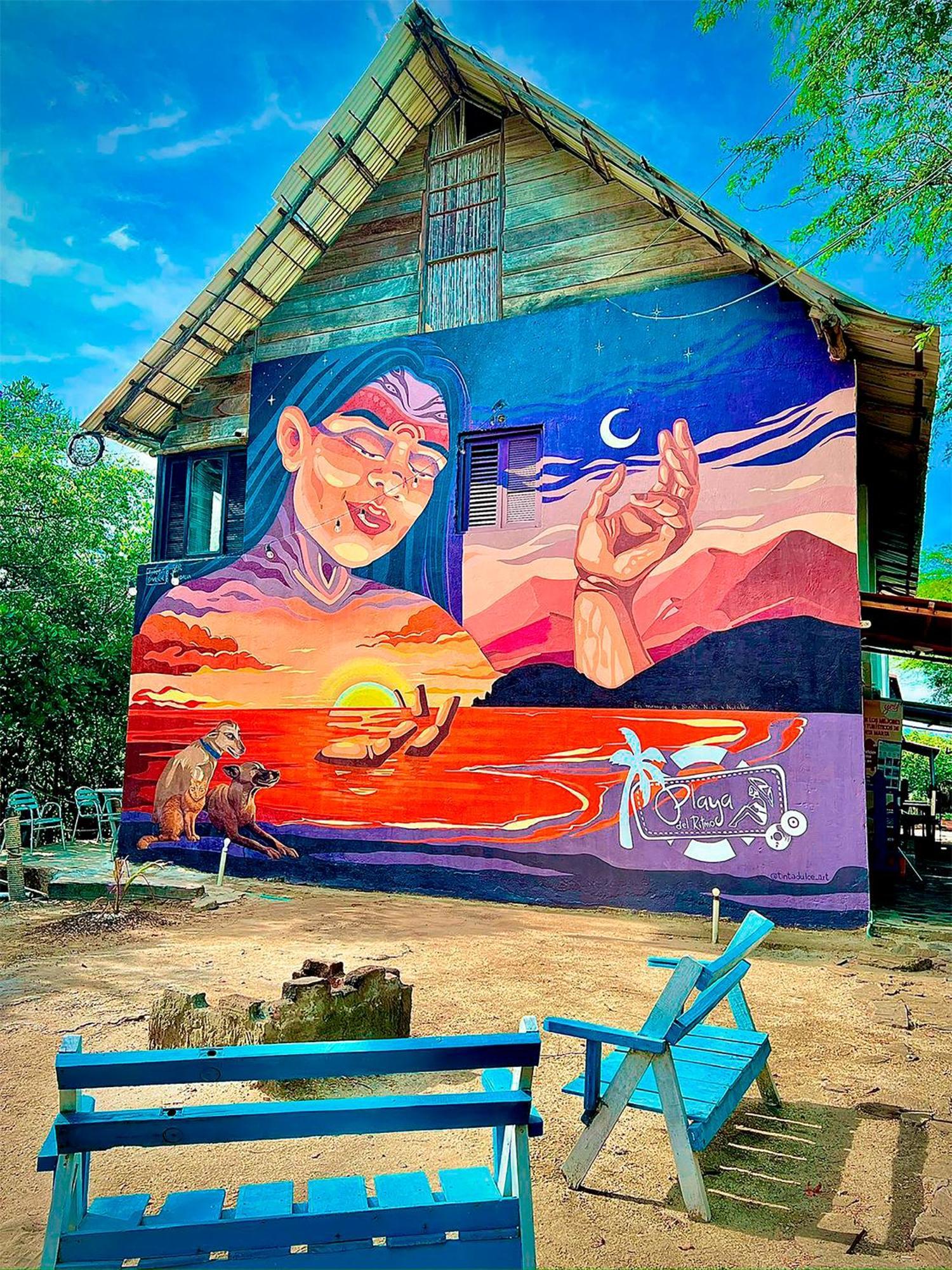 Playa Del Ritmo Beach Hostel & Bar - Adults Only 산타마르타 외부 사진